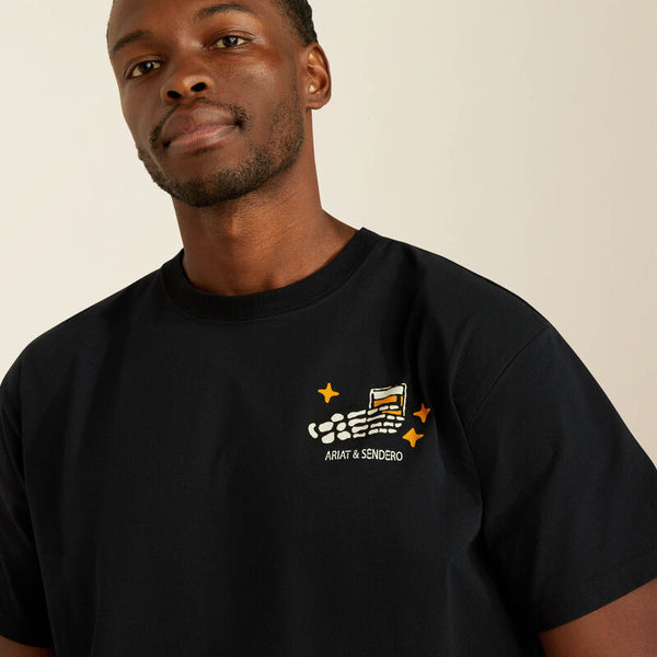 T-Shirt ARIAT SENDERO Life Gives You Agaves Black