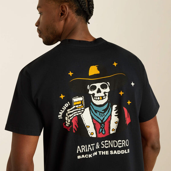 T-Shirt ARIAT SENDERO Life Gives You Agaves Black