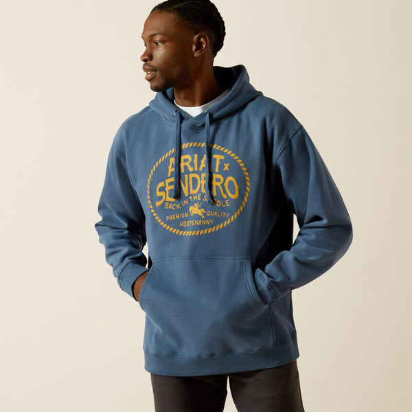 Sweat ARIAT SENDERO Back In Saddle Dark Denim