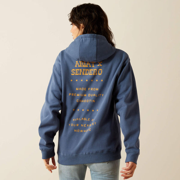 Sweat ARIAT SENDERO Back In Saddle Dark Denim