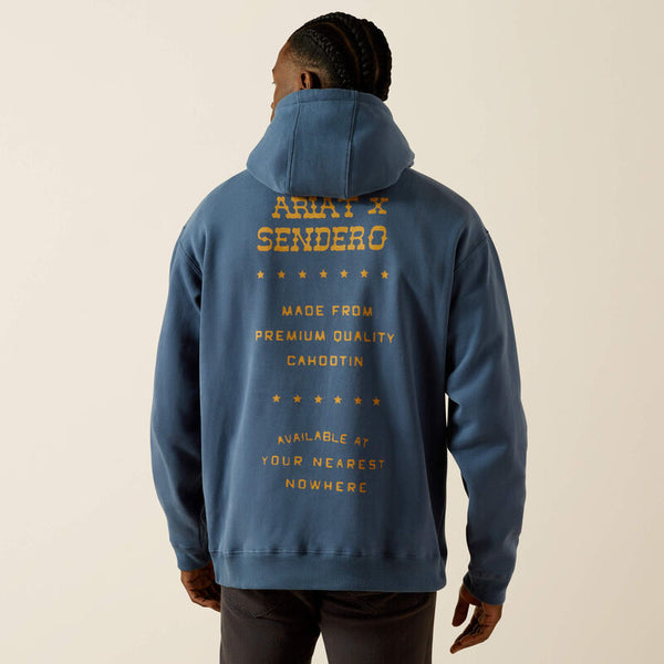Sweat ARIAT SENDERO Back In Saddle Dark Denim