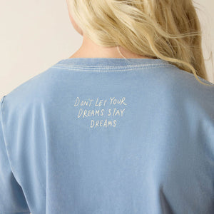 T Shirt femme ARIAT Lucky Dreams - Ashleight Blue