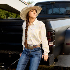 CHEMISE western femme ARIAT Venttek - Pear Sorbet Kaleidoscope