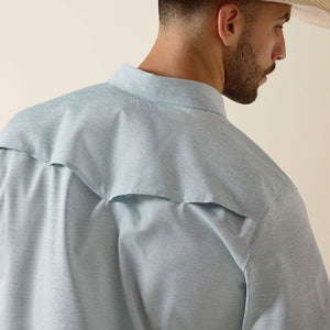 Chemise western homme ARIAT Venttek - Blue Heather