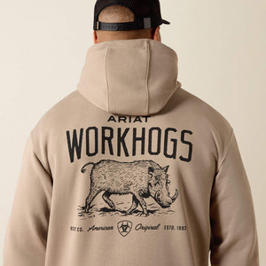 ARIAT - Sweat à capuche homme RBR LIGHTWEIGHT WORKHOG