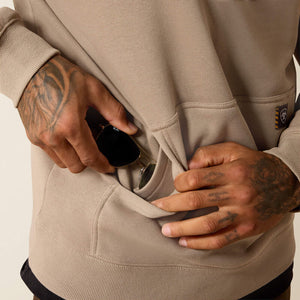 ARIAT - Sweat à capuche homme RBR LIGHTWEIGHT WORKHOG