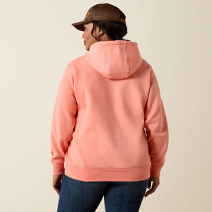 ARIAT - Sweat à capuche femme LOGO