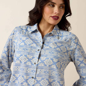 CHEMISE western femme ARIAT Billie Jean - Ashleight Blue Krysral Southwest