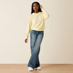 ARIAT - Sweat sweat sans capuche femme Essential Crew