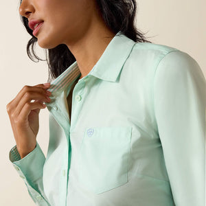 Chemise western femme ARIAT Kirby - Dusty Aqua