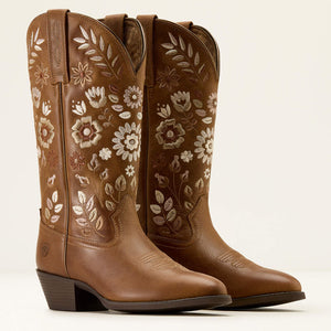 Bottes western femme ARIAT Heritage Meadow R Toe - Toasty Tan
