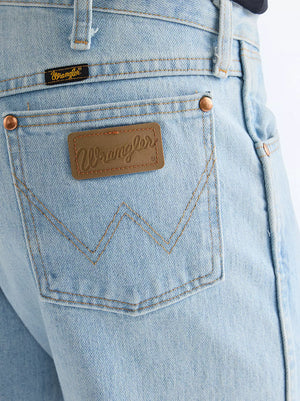 jeans homme WRANGLER 13MWZ Bleach longueur 34