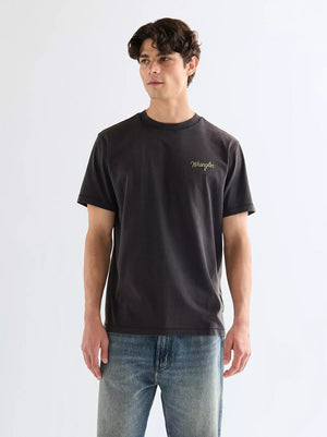 T-Shirt homme WRANGLER GRAPHIC Black