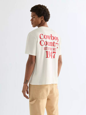T-Shirt homme WRANGLER VINTAGE Worn White
