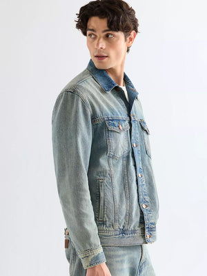 Veste en jeans homme WRANGLER Anti Fit - Canyon Shade