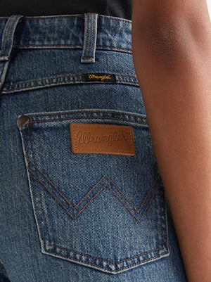 short femme WRANGLER COWBOY 5INCH Summer Haze