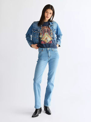 jeans femme WRANGLER BOOTCUT Hazel