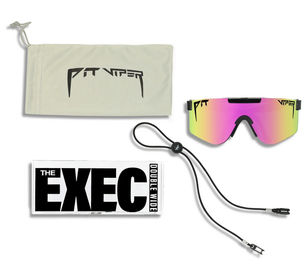 LUNETTES PIT VIPER THE EXEC originals wide polarized pink