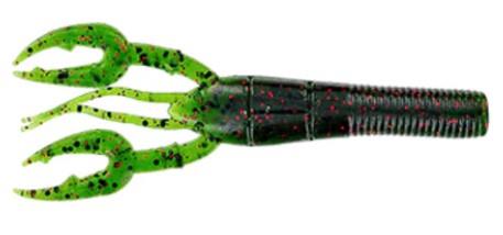 LEURRE GARY YAMAMOTO Fat Baby Craw floater 3,75 ‘’ WATERMELON W/ BLACK & RED FLAKE
