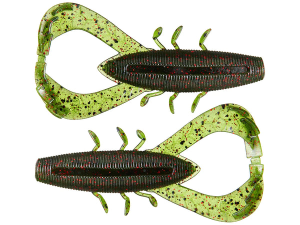 LEURRE GARY YAMAMOTO Nuki Bug 3,5" #208 WATERMELON W/ BLACK & RED FLAKE