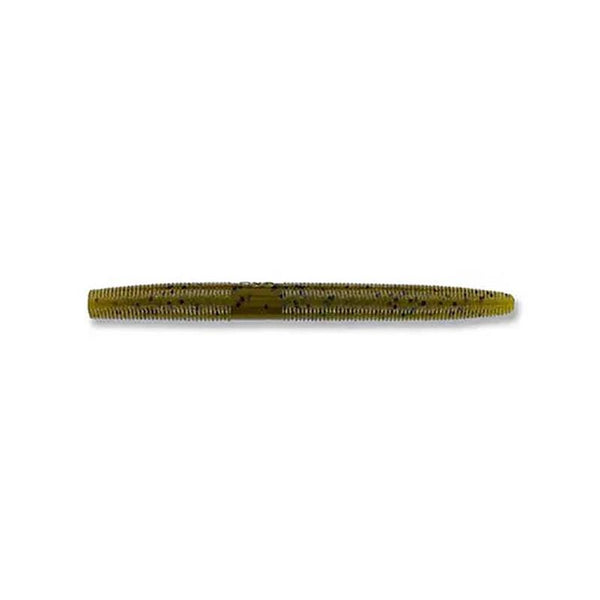 LEURRE GARY YAMAMOTO Senko 4" #297 GREEN PUMPKIN W/ LARGE BLACK FLAKE