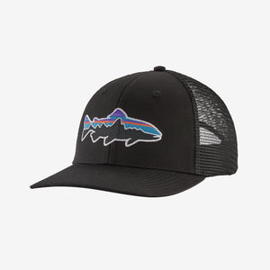 PATAGONIA Fitz Roy Trout Trucker Hat (BLK)