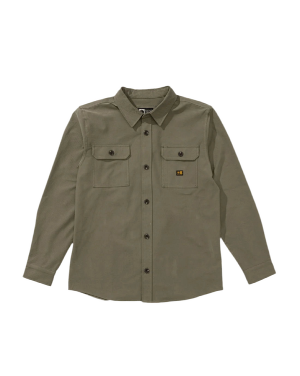 CHEMISE SALTY CREW MARINERS OVERSHIRT - olive