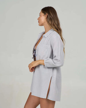 Chemise TUNIQUE SALTY CREW CLOUDBREAK - FOG