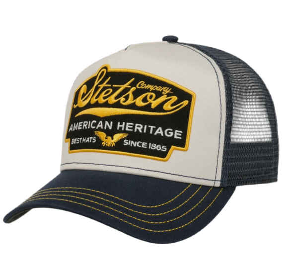 CASQUETTE STETSON American Heritage - bleu