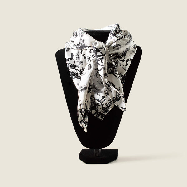 Bandana ARIAT Desert Cowboy (BLK/WHT)