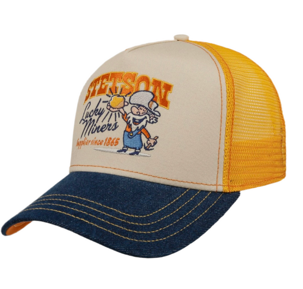 CASQUETTE  STETSON Trucker Lucky Miners