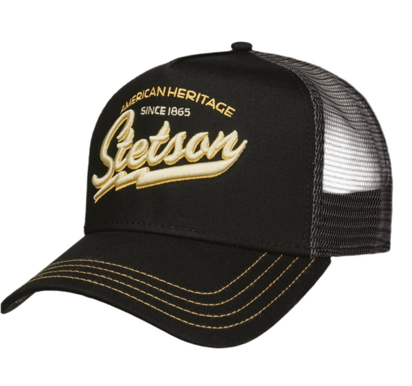 CASQUETTE STETSON American Heritage - noire