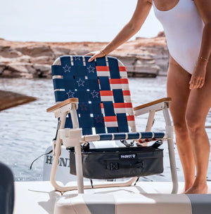 CHAISE DE CAMPING PARKIT VOYAGER - OLD GLORY
