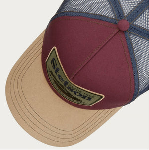 CASQUETTE STETSON TRUCKER EXPLORER CO - bordeaux