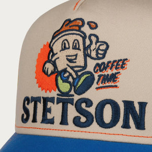 CASQUETTE  STETSON Trucker BARISTA COFFEE TIME