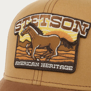 CASQUETTE  STETSON American Heritage Horse mustang