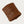 BOUCLE DE BANDANA STETSON LEATHER LOOP - marron