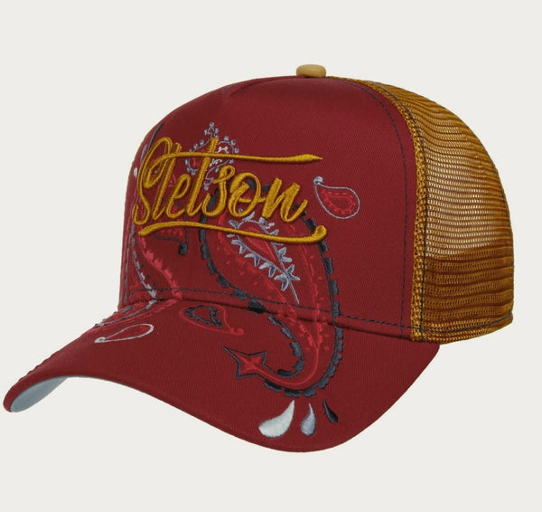 CASQUETTE STETSON TRUCKER PAISLEY 88