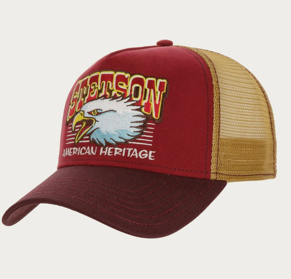 CASQUETTE  STETSON Trucker Eagle Head