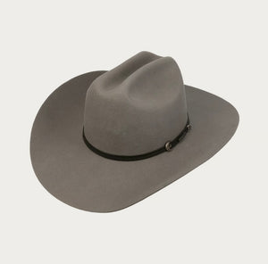 CHAPEAU STETSON Western Laramie Wool - gris
