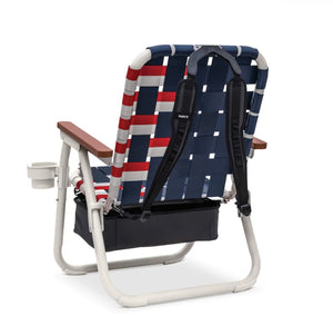CHAISE DE CAMPING PARKIT VOYAGER - OLD GLORY
