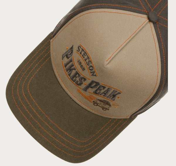 CASQUETTE STETSON TRUCKER PIKES PEAK - GRISE