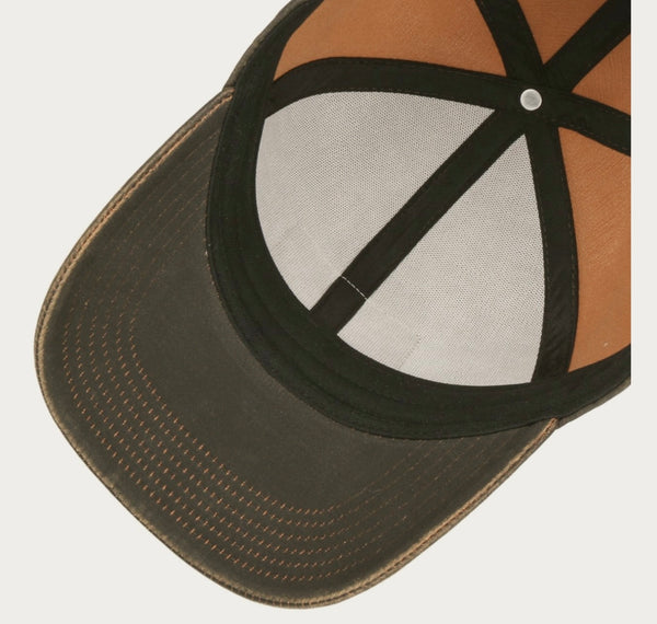 CASQUETTE STETSON baseball leather patch - verte