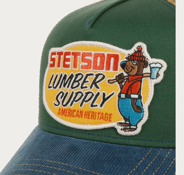 CASQUETTE STETSON LUMBER SUPPLY - verte