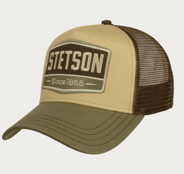 CASQUETTE STETSON TRUCKER GASOLINE - verte