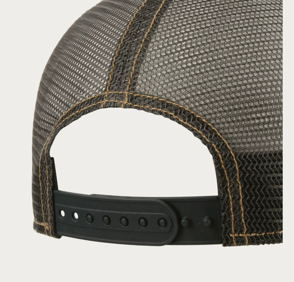 CASQUETTE STETSON TRUCKER INDY - marron/bleu