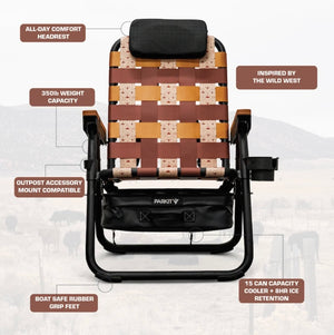 FAUTEUIL RELAX DE CAMPING PARKIT ÉCLIPSE - OUTRIDER