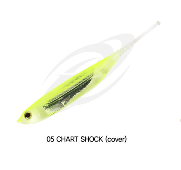 LEURRE AROS ROLL SHAD 4inch - CHART SHOCK