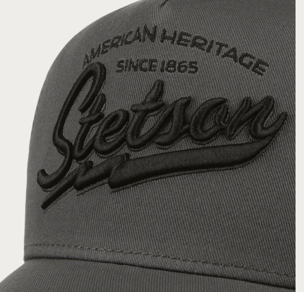 CASQUETTE STETSON American Heritage - grise