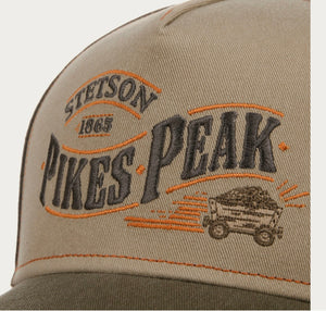 CASQUETTE STETSON TRUCKER PIKES PEAK - GRISE